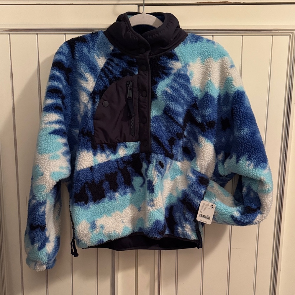 Free People hit the slopes fleece jacket